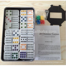 Double 12 Domino set With Tin box
